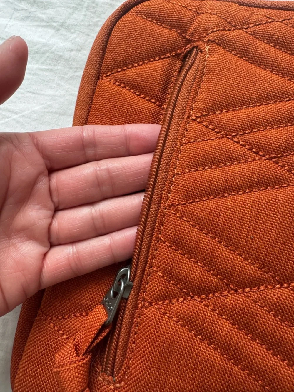 OGIO Burnt Orange Quilted Tablet Sleeve Case
